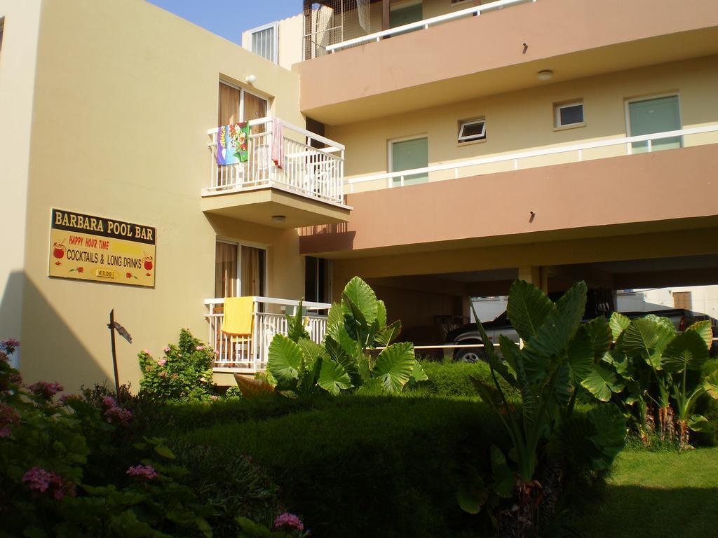 Barbara Tourist Apartments Agia Napa Exterior foto